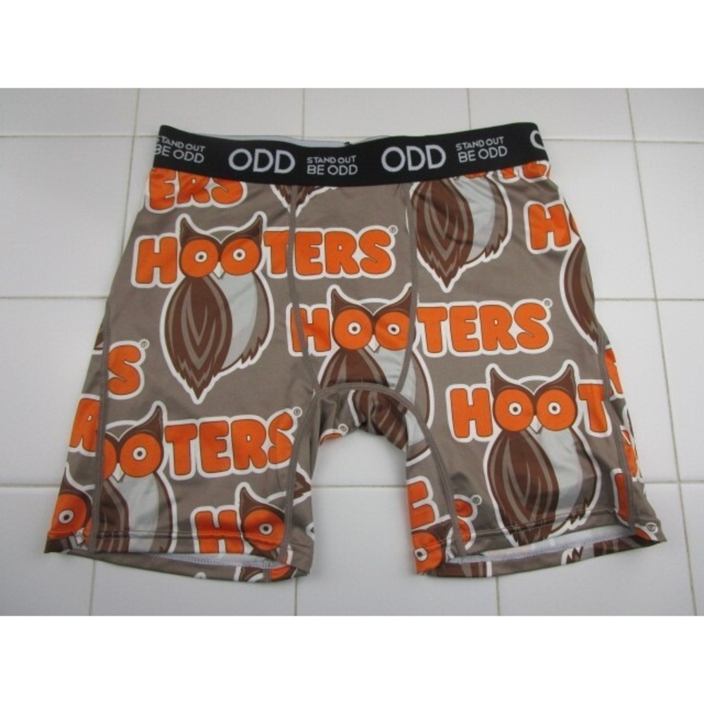 ODD Sox Hooters Owl Print Men's Size Medium Underwear Boxer Briefs